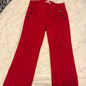Red pants in great condition.